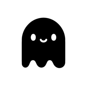 Cheerful Ghost Figure