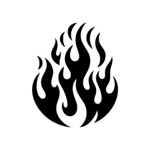 Erupting Flame Shapes