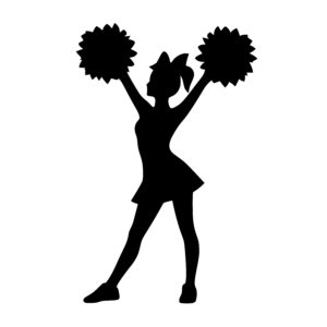 Energetic Cheerleader Pose