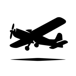 Airplane Ready for Takeoff