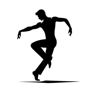 Man Dynamic Dance Pose