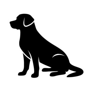 Loyal Dog Silhouette