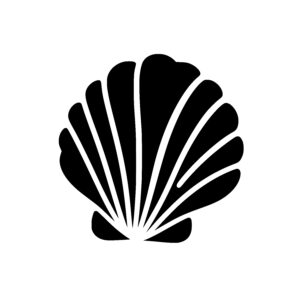 Scallop Shell Silhouette