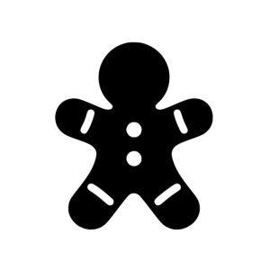 Happy Gingerbread Figure