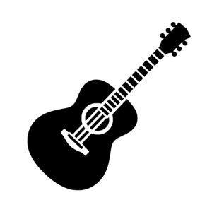 Acoustic Guitar Leaning