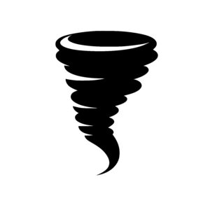 Spinning Storm Funnel