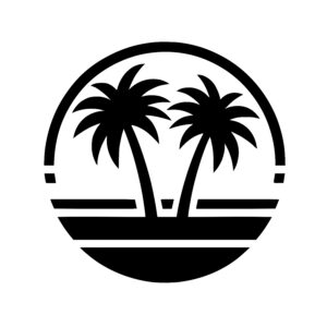 Tropical Palm Duo