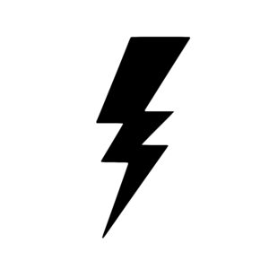 Zigzag Lightning Strike