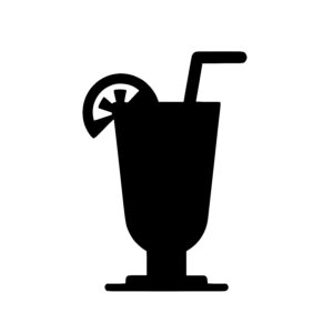 Citrus Drink Glass