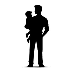 Father and Child Together