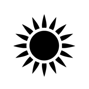 Sunny Triangle Rays