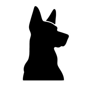 Vigilant Dog Outline