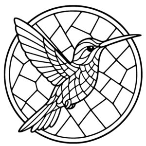 Hummingbird Flight Mosaic