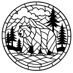 Bear Adventure Mosaic