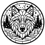 Wolf in Natures Mosaic