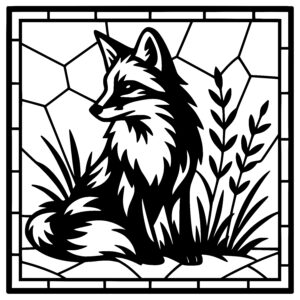 Observant Fox Scene
