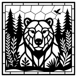 Geometric Bear Haven