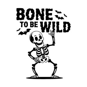 Skeletons Playful Wave