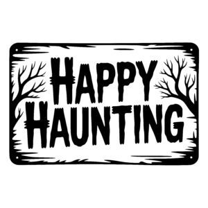 Ghastly Gathering Sign