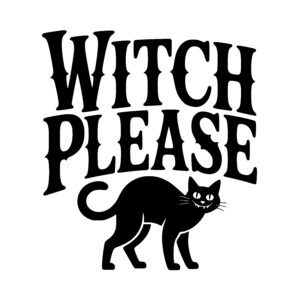 Witchy Cat Charm