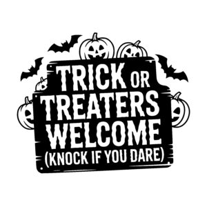 Halloween Welcome Sign