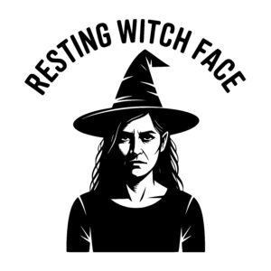 Grumpy Witch Stare
