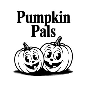 Cheerful Pumpkin Friends