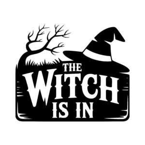 Witchy Welcome Sign