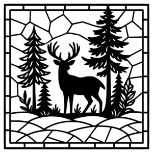Deer in Nature