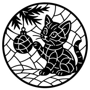 Curious Cat Reaching