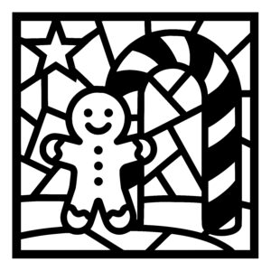 Jolly Gingerbread Duo