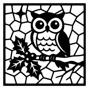 Holly Branch Owl