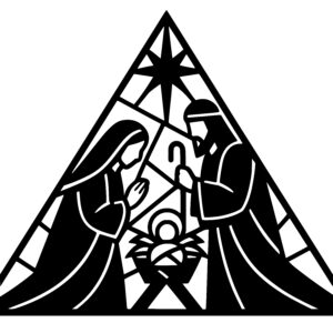 Peaceful Nativity Scene