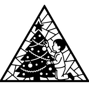Triangular Holiday Cheer