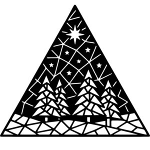 Starry Tree Landscape