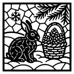 Winter Rabbit Adventure