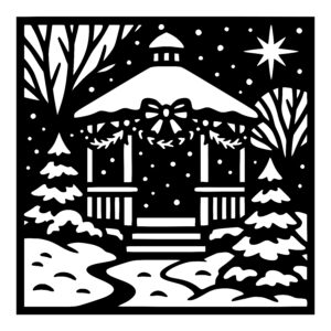 Winter Gazebo Wonder