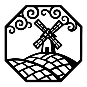 Spinning Windmill Landscape
