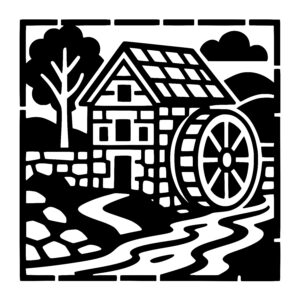 Watermill by the River