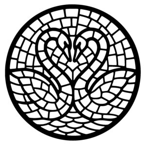 Heartfelt Swans Circle