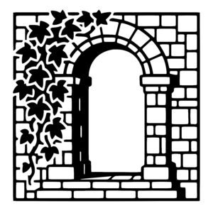 Ivy-covered Stone Arch