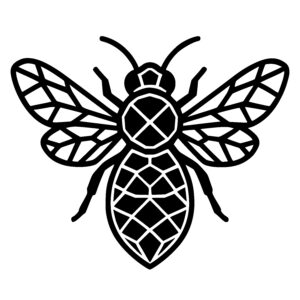 Bee from above