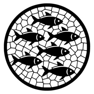 Swimming Circle Fish