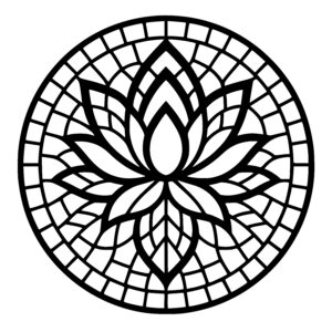 Geometric Lotus Harmony