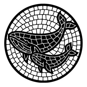 Whale Dance Mosaic