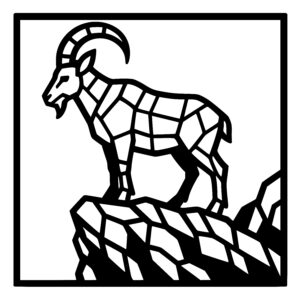 Rocky Outcrop Goat