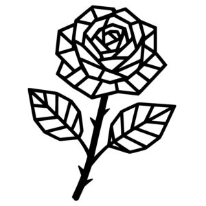 Geometric Rose