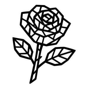 Geometric Rose