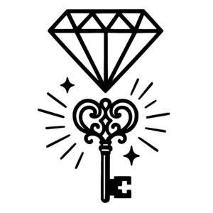 Sparkling Key Treasure