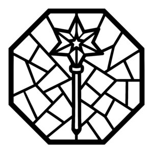 Mystical Wand Mosaic